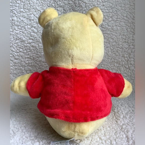 Disney Baby Winnie The Pooh Plush Crinkle Ears Rattle Embroidered Eyes Toy - Picture 4 of 6